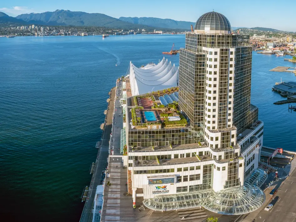 Image of the Pan Pacific Vancouver Hotel