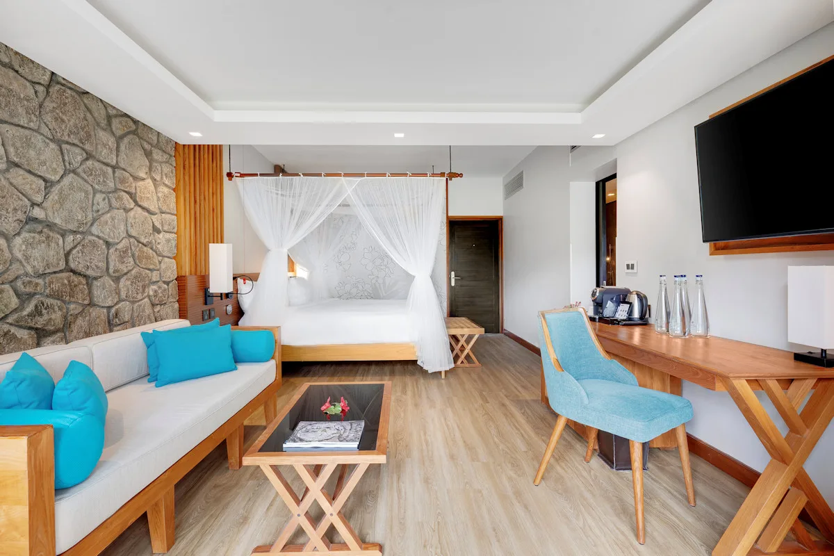 Image of an accessible guest room at Kempinski Seychelles Resort
