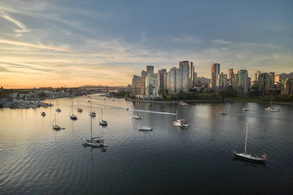 Image of the waterfront of Vancouver