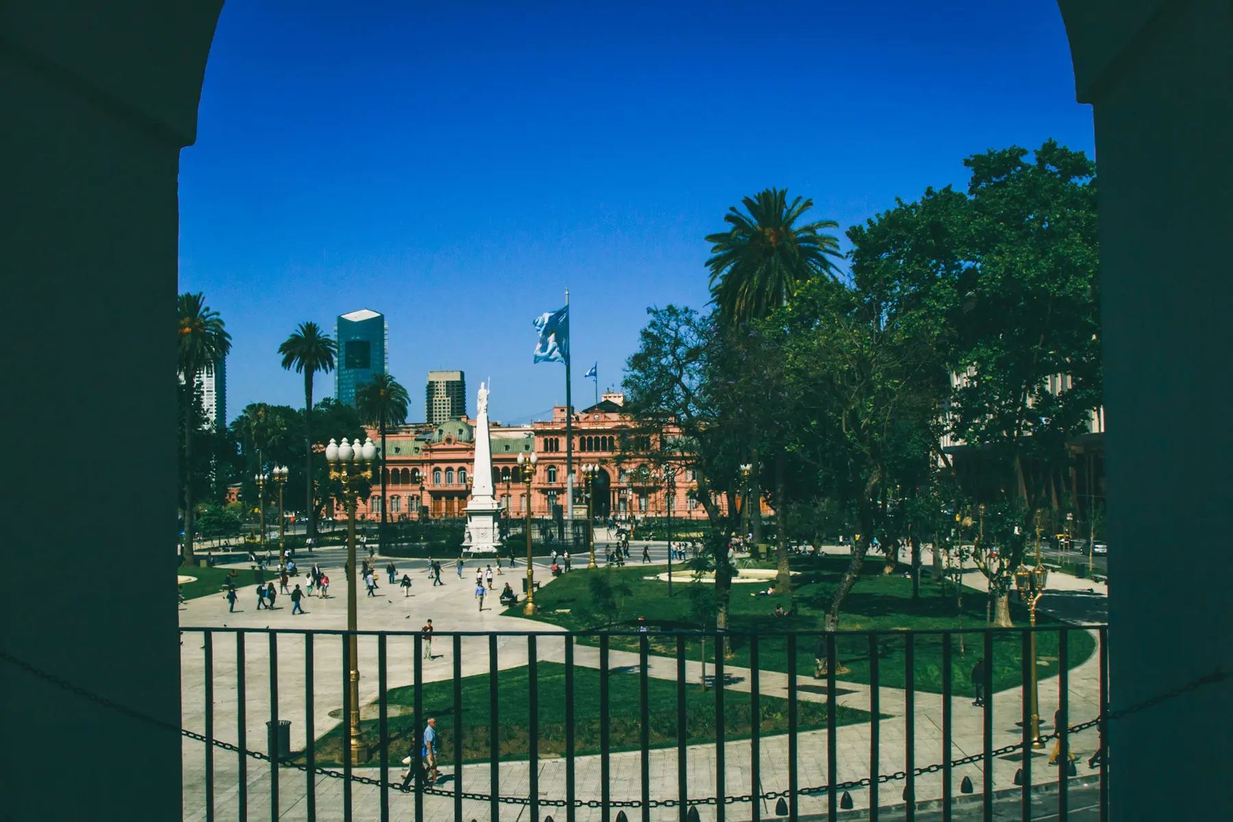 Image showing Plaza de Mayo in Buenos Aires