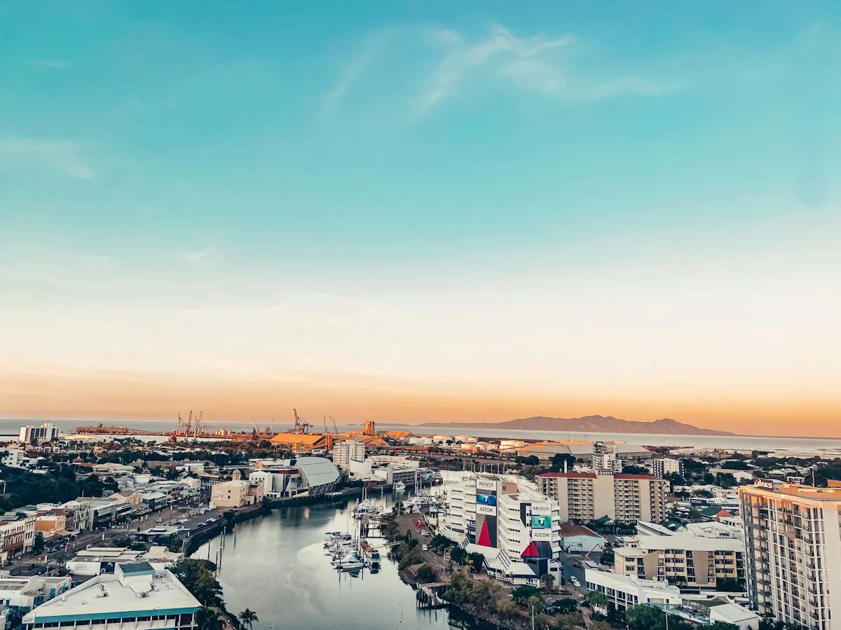 Aerial view of Townsville, Queensland
