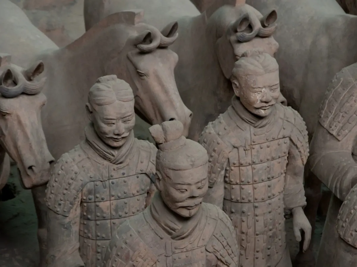 Image of the Terracotta Warriors at Xi'an