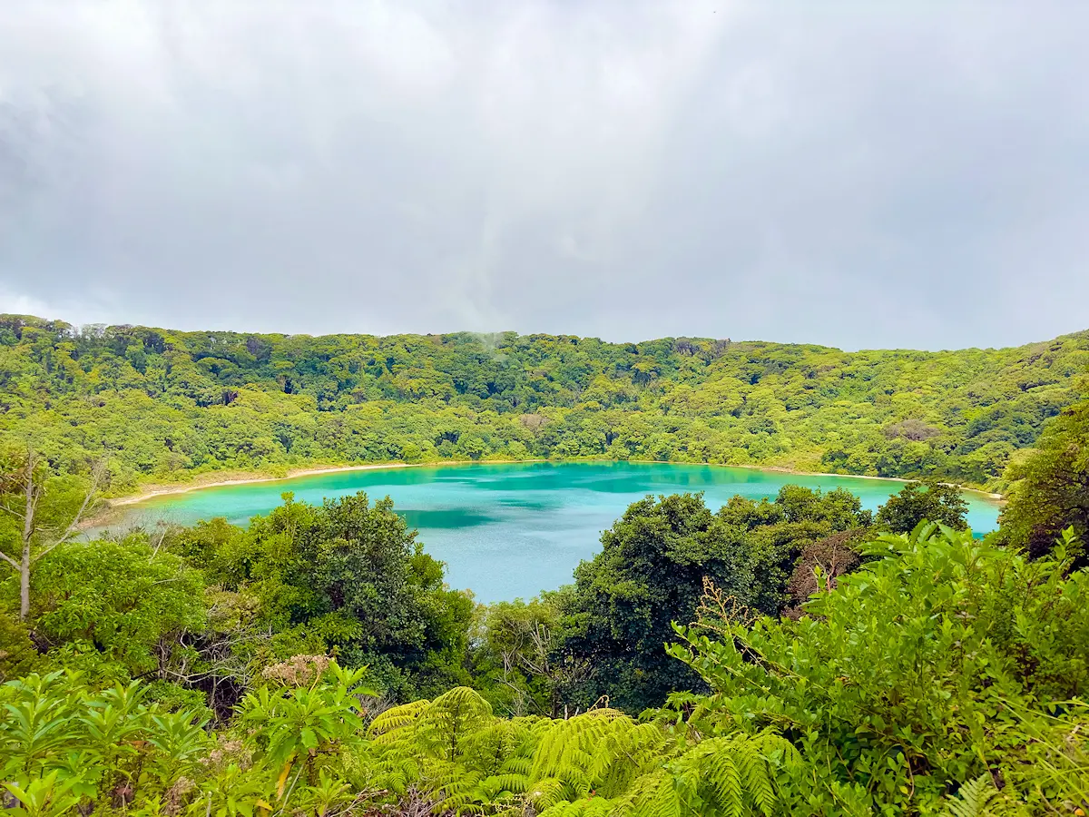 Image shows Poas volcano
