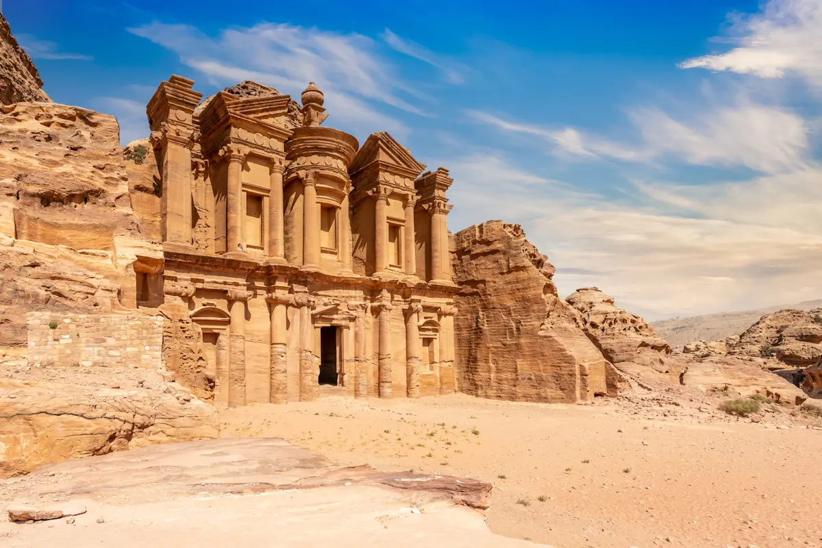 Image of Ad Deir Monastery at Petra, Jordan