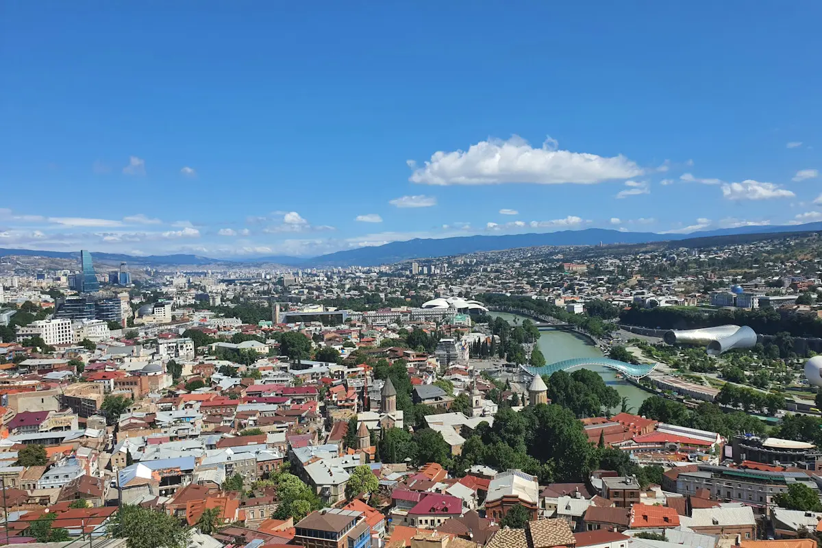 Te view from Narika Fortress